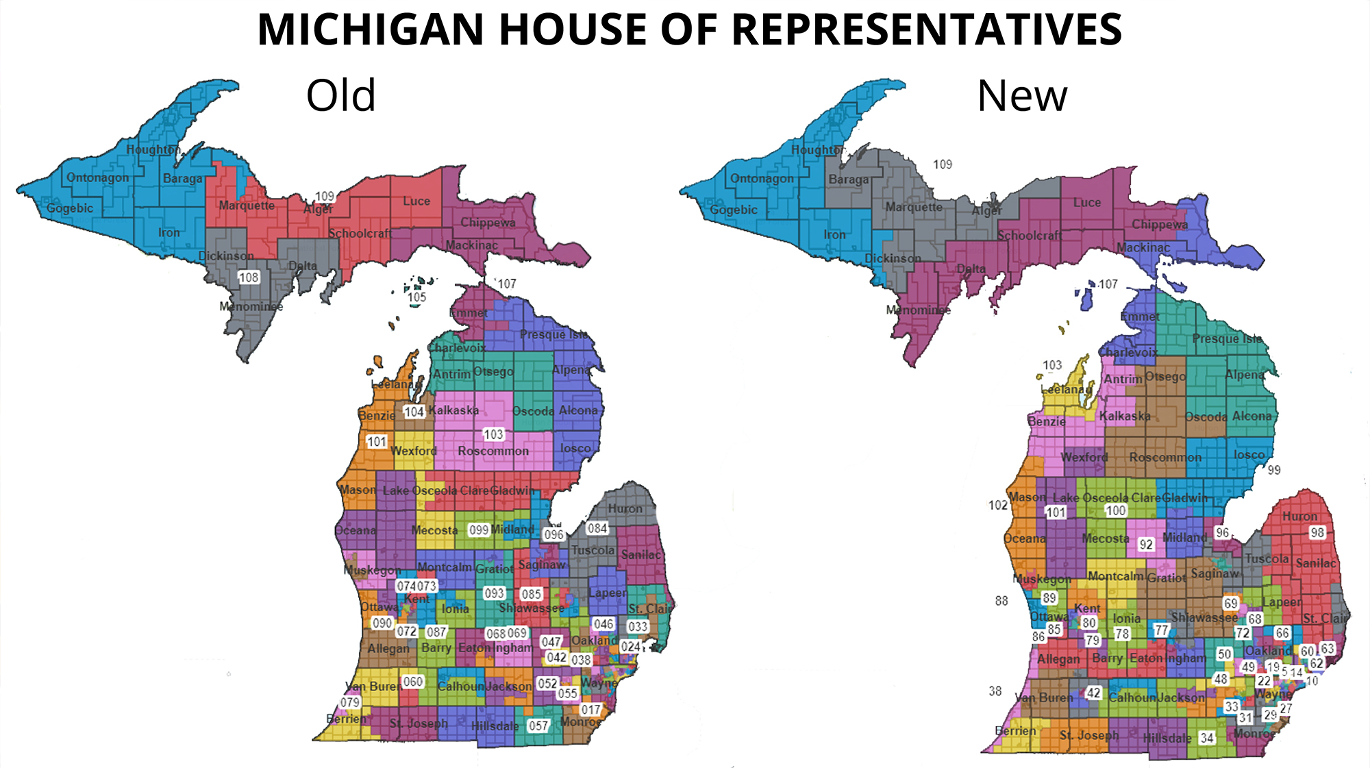 MI House of Reps Redistricting