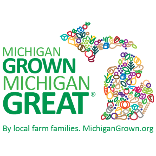 logo for michigan grown